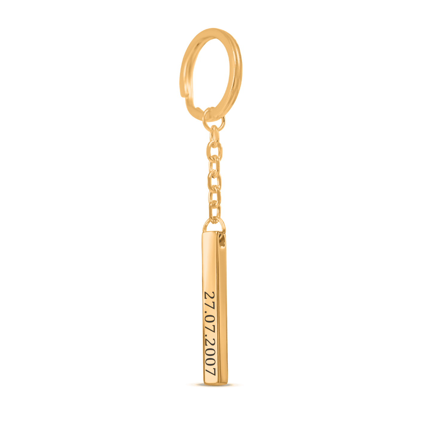 Personalisierter Schlüsselanhänger (Datum)