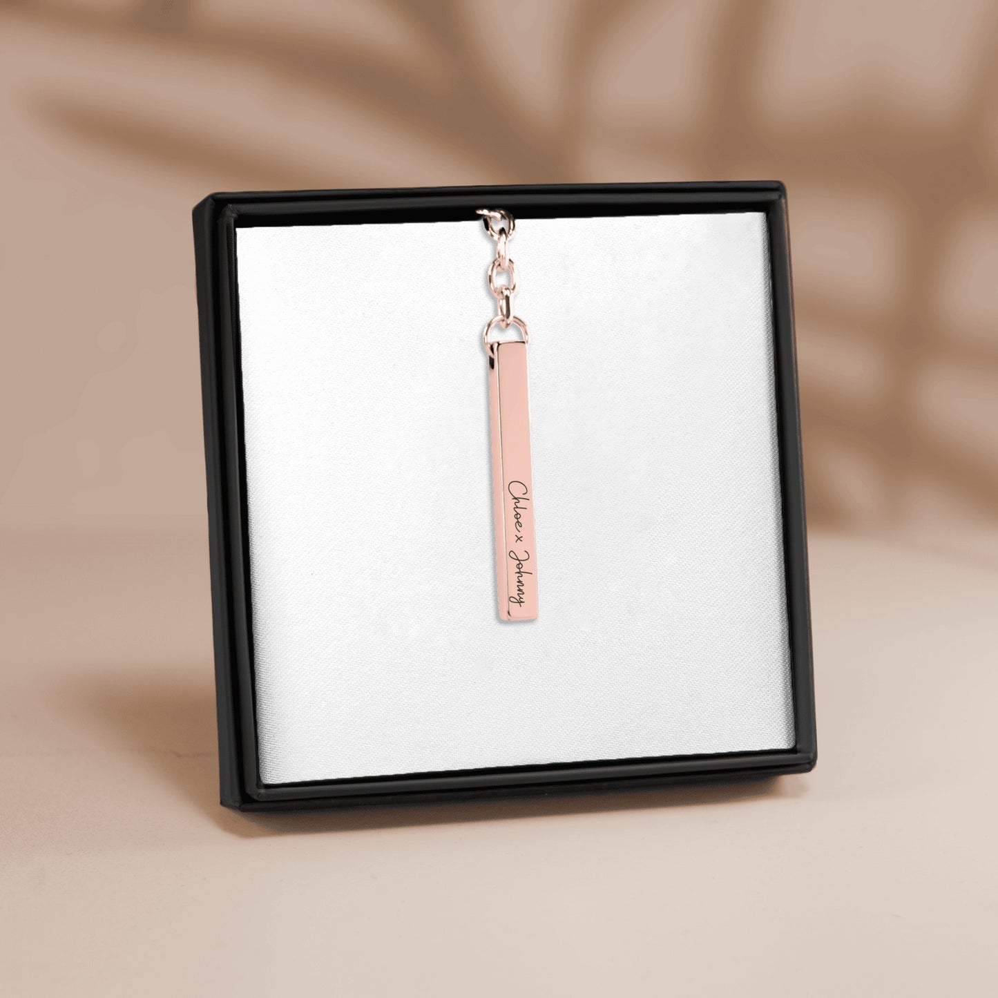 Personalisierter Schlüsselanhänger (Name X Name)